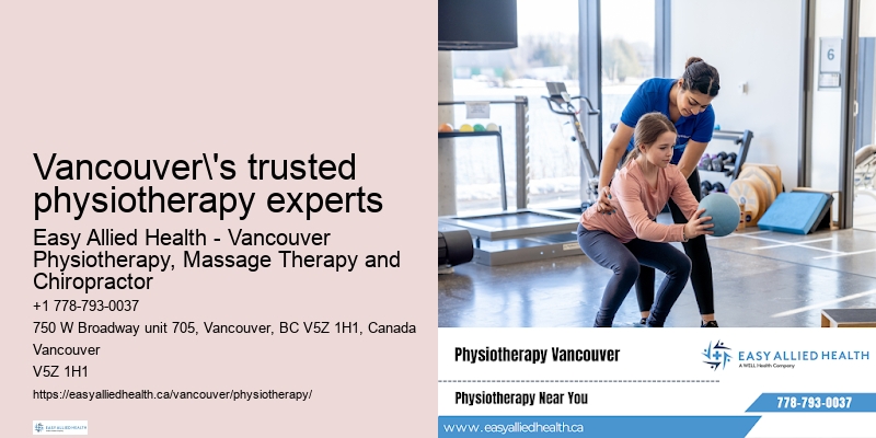 Cutting-edge physiotherapy technology Vancouver's trusted physiotherapy experts