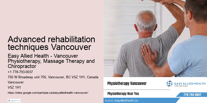 Downtown Advanced rehabilitation techniques Vancouver physiotherapy services