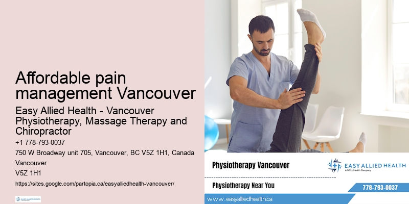 Affordable pain management Vancouver