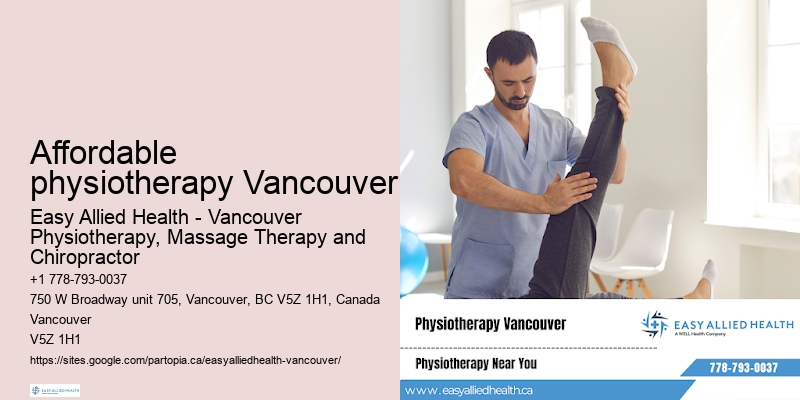 Affordable physiotherapy Vancouver