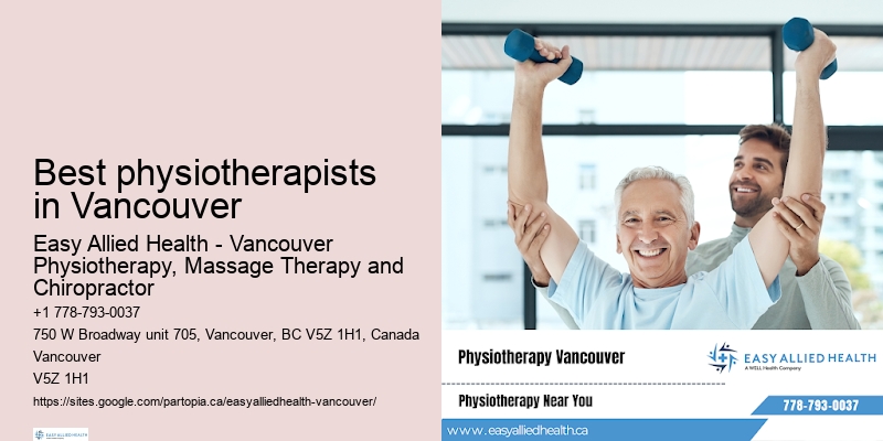 Personalized physiotherapy plans Best physiotherapists in Vancouver