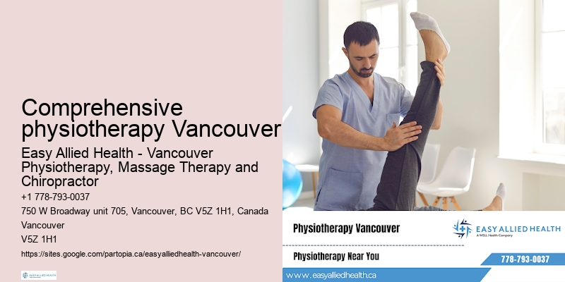 Certified physiotherapy practitioners in Comprehensive physiotherapy Vancouver