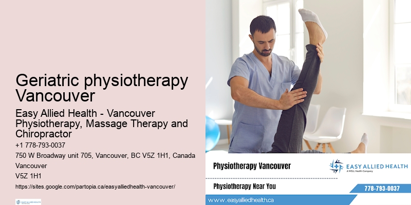 Best physiotherapy programs Geriatric physiotherapy Vancouver