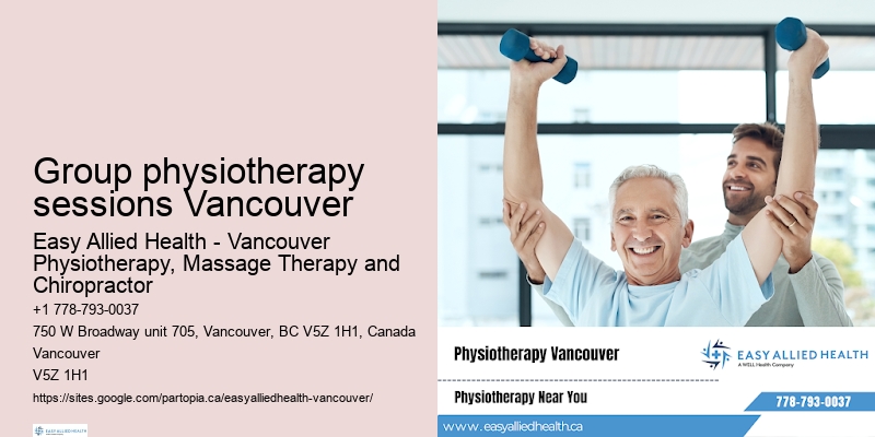 Personalized holistic physiotherapy Group physiotherapy sessions Vancouver