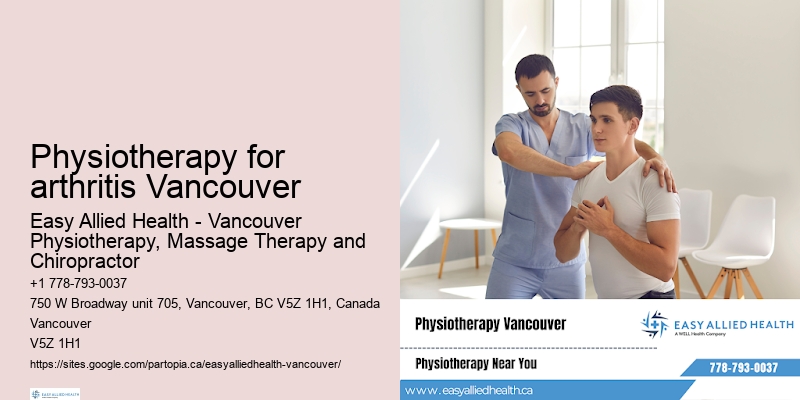 Physiotherapy for arthritis Vancouver physiotherapy for joint pain