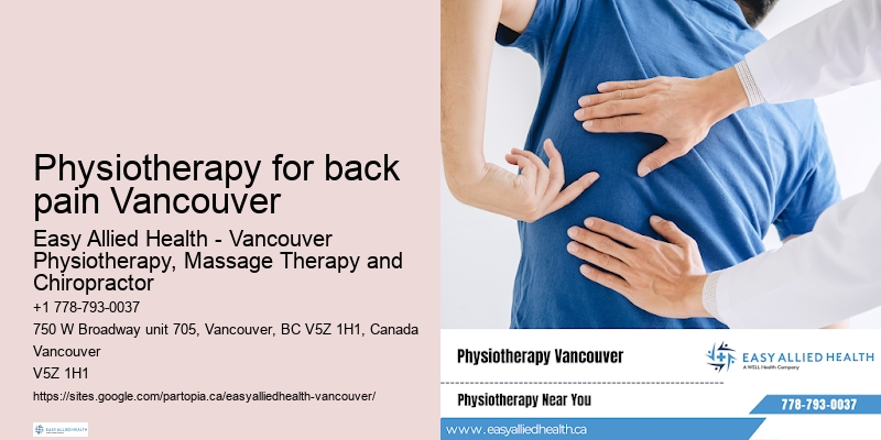 Group physiotherapy sessions Physiotherapy for back pain Vancouver
