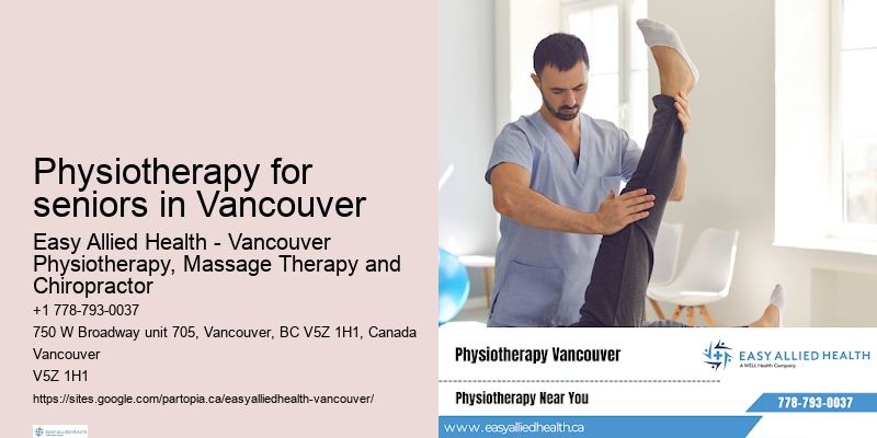 Effective pediatric physiotherapy Physiotherapy for seniors in Vancouver