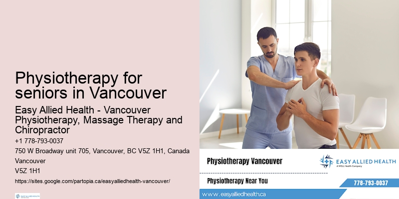 Premium wellness physiotherapy services Physiotherapy for seniors in Vancouver