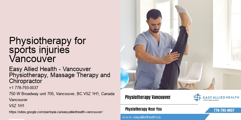 Physiotherapy for sports injuries Vancouver physiotherapy for adults