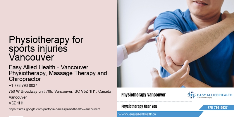 Effective pain relief Physiotherapy for sports injuries Vancouver