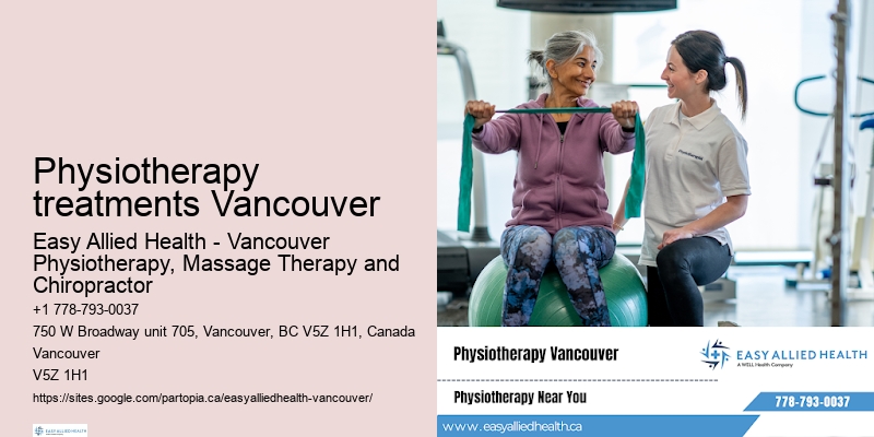 Cutting-edge physiotherapy technology Physiotherapy treatments Vancouver
