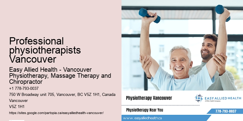 Physiotherapy experts Professional physiotherapists Vancouver
