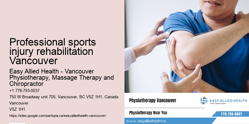 Innovative physiotherapy solutions Professional sports injury rehabilitation Vancouver