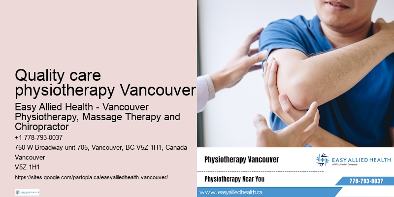 Physiotherapy treatments Quality care physiotherapy Vancouver