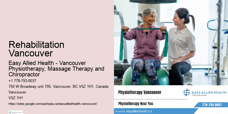 Vestibular physiotherapy Rehabilitation Vancouver