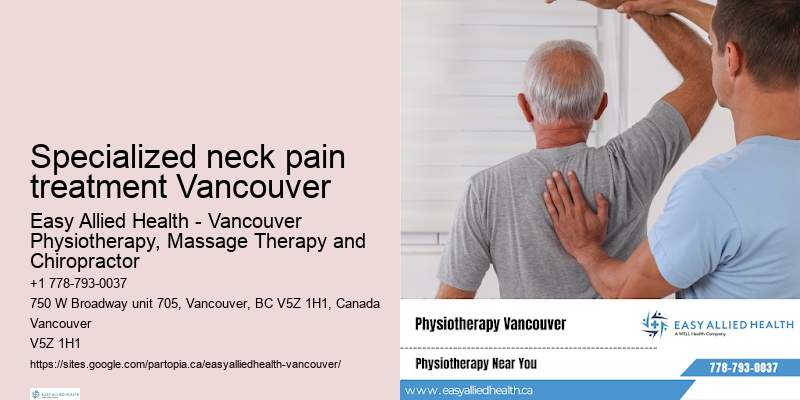 Specialized neck pain treatment Vancouver physiotherapy for runners