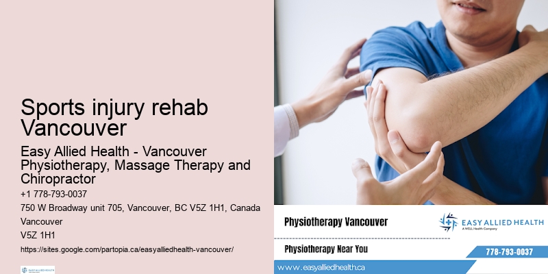 Quick physiotherapy booking Sports injury rehab Vancouver