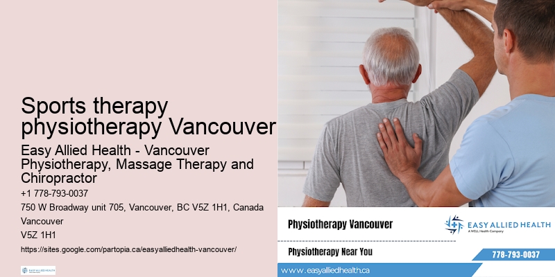 Sports therapy physiotherapy Vancouver physio services