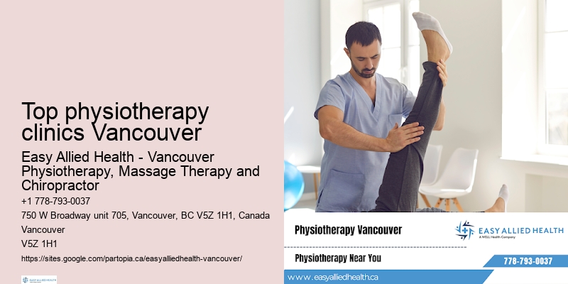 Top physiotherapy clinics Vancouver physiotherapy for children