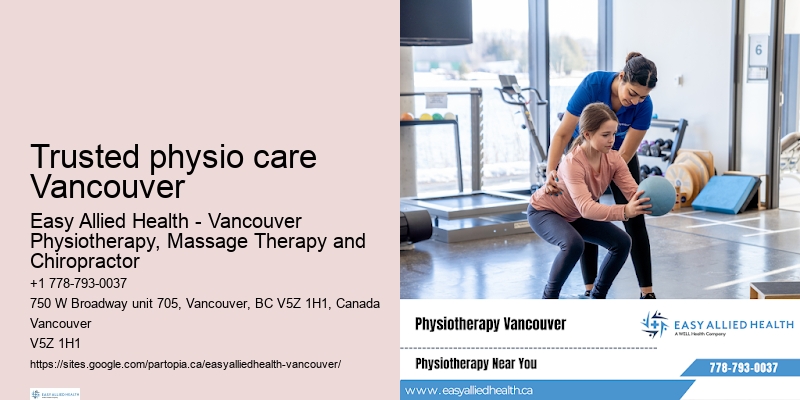 Personalized physiotherapy rehabilitation in Trusted physio care Vancouver