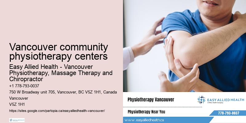 Quality care physiotherapy Vancouver community physiotherapy centers