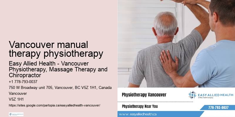 Vancouver manual therapy physiotherapy physiotherapy health insurance