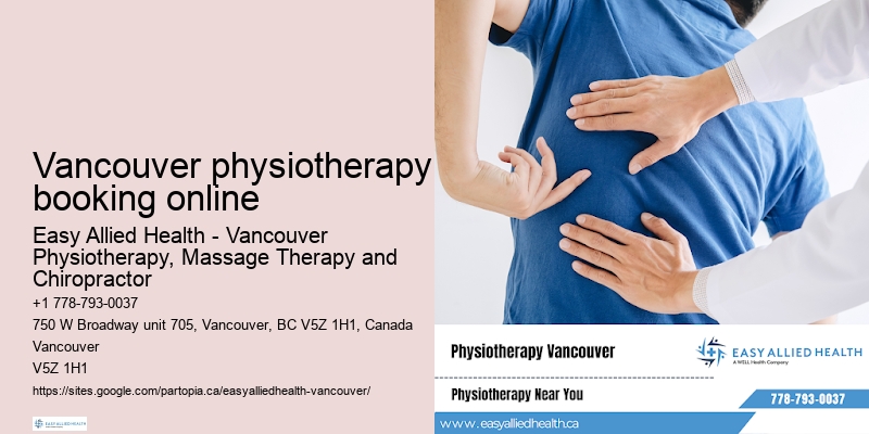 Physiotherapy for shoulder pain Vancouver physiotherapy booking online