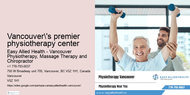 Vancouver's premier physiotherapy center physiotherapy for dizziness