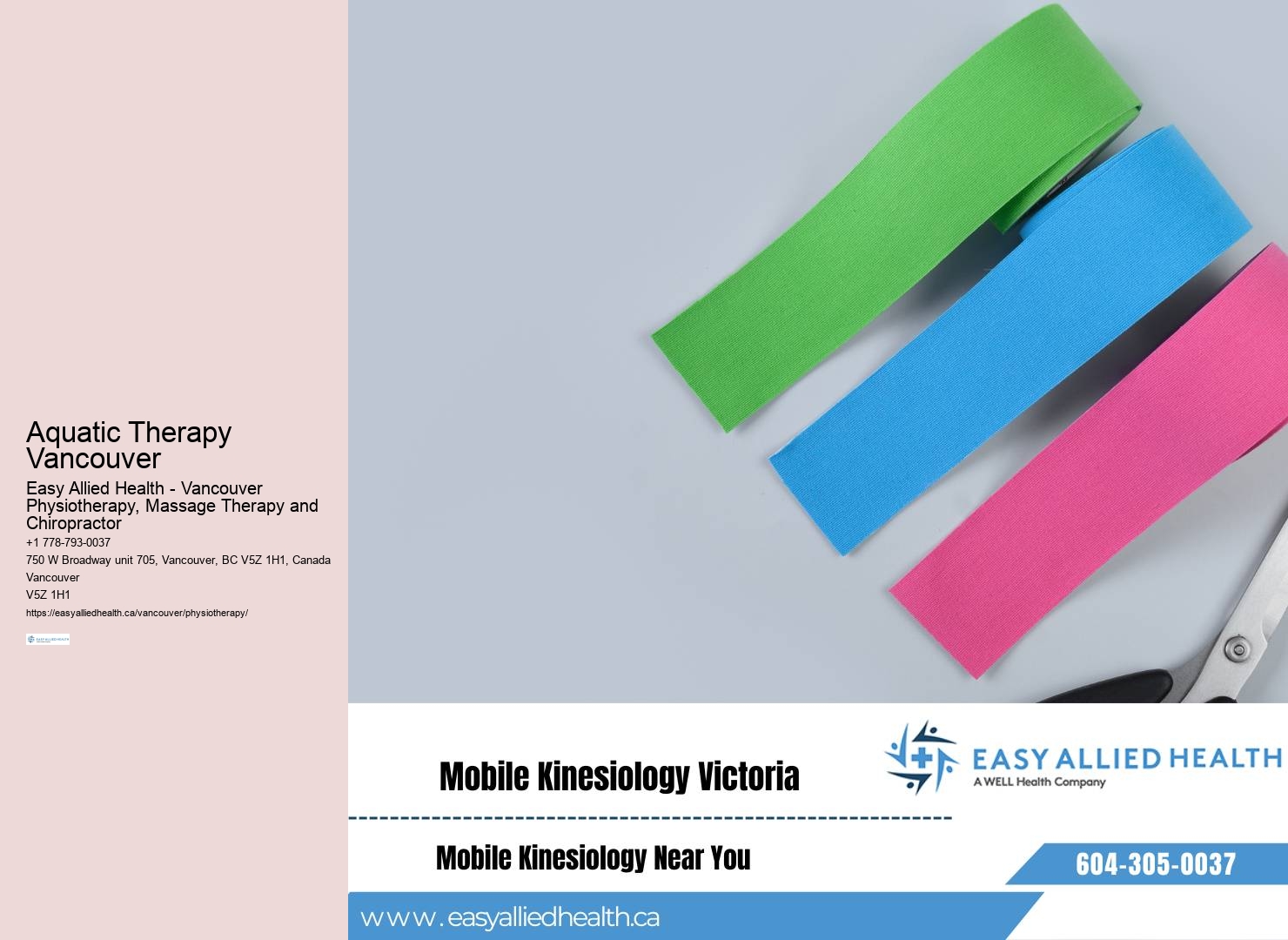 Manual therapy physiotherapy Vancouver