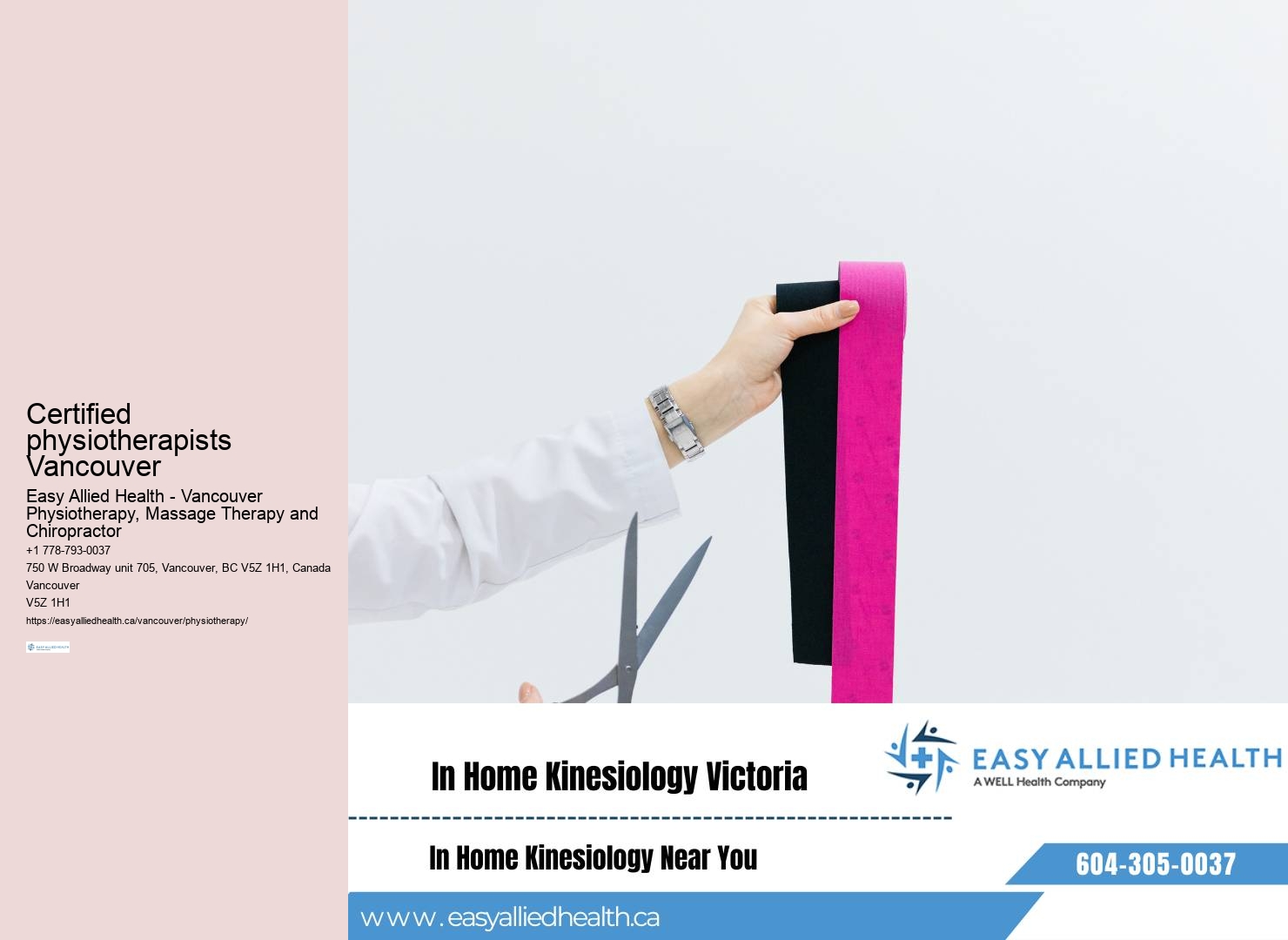 Trusted Sports Physiotherapy Clinic in Vancouver