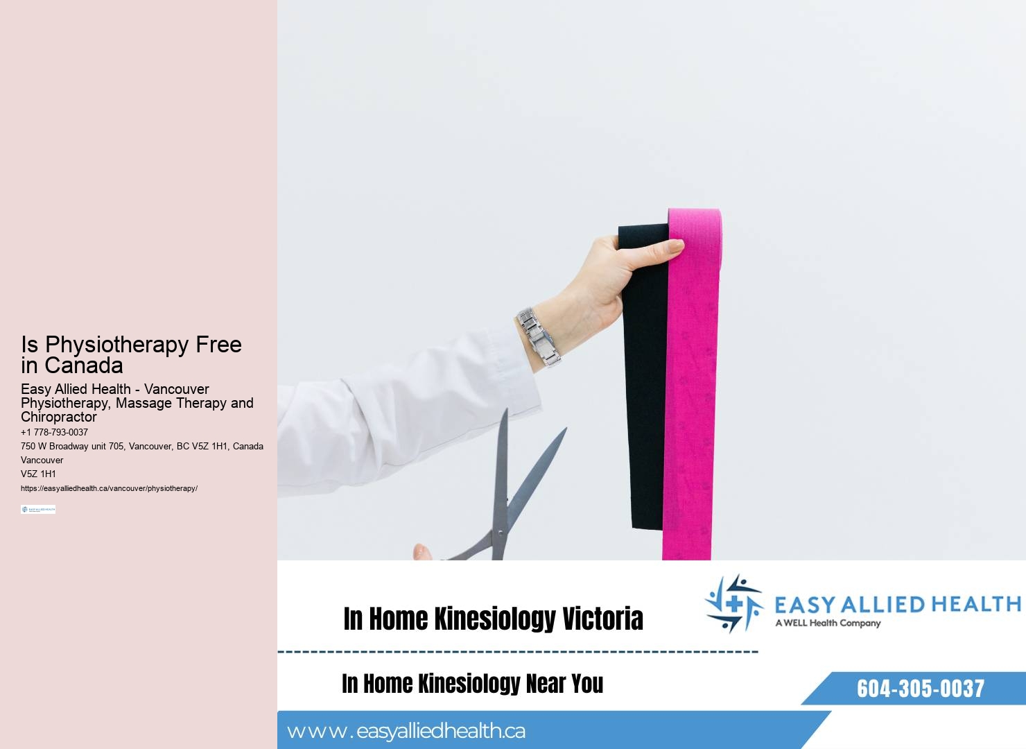 Top-rated Vancouver Physiotherapy & Sports Clinic Broadway