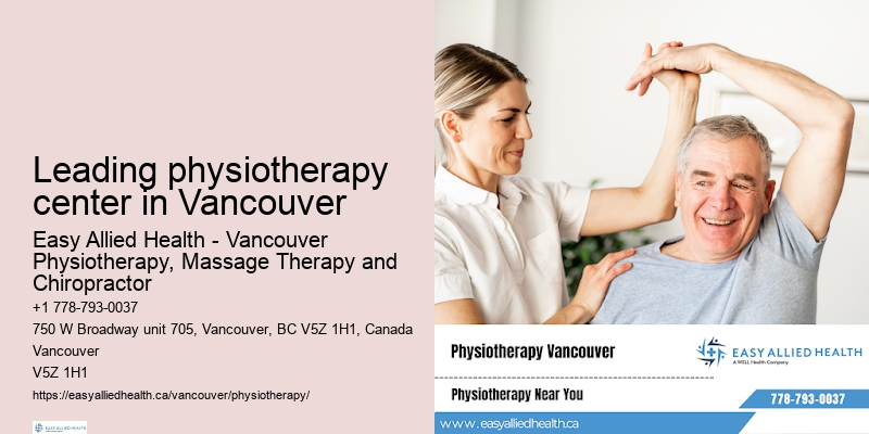 Leading physiotherapy center in Vancouver