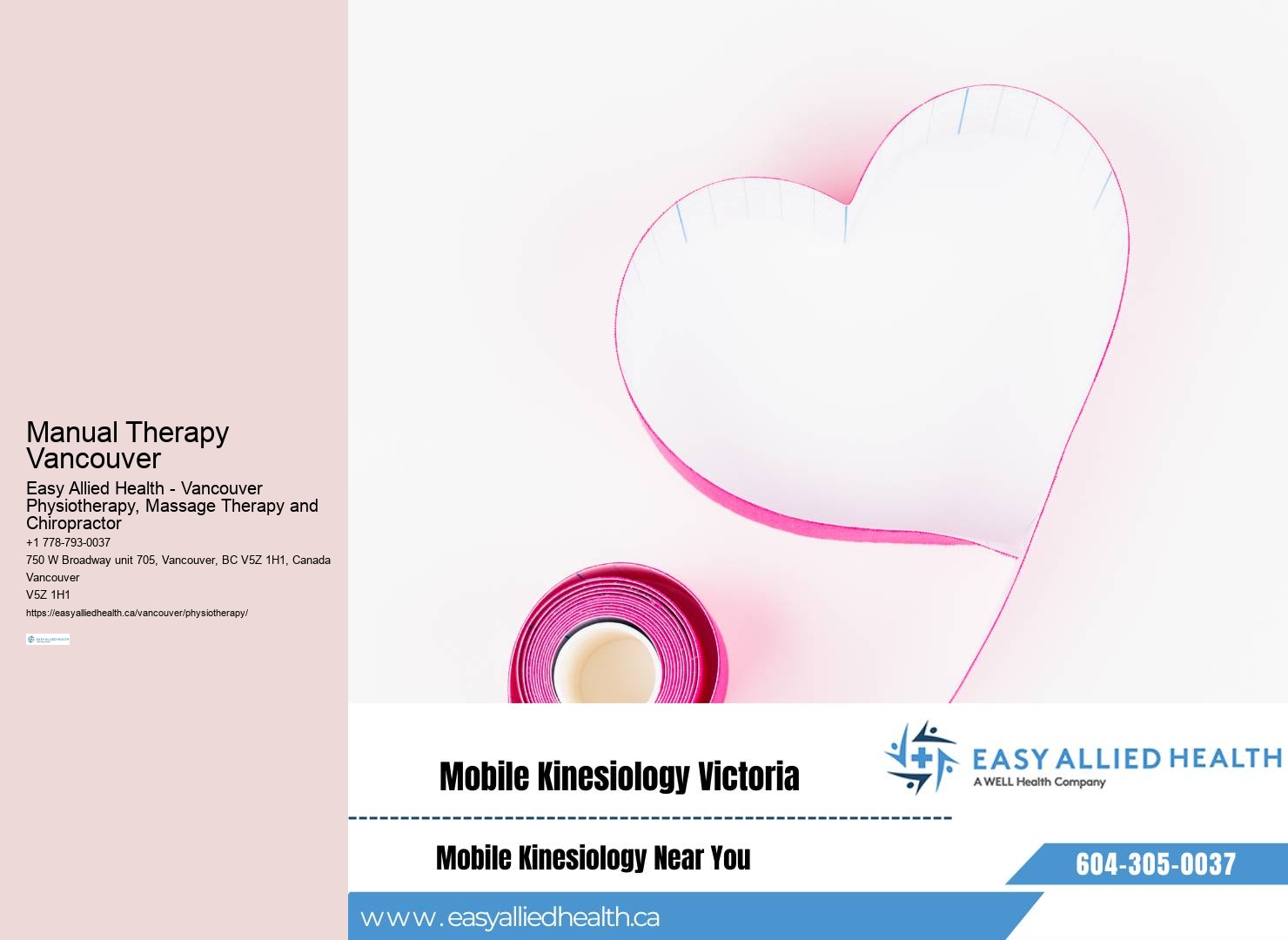 Specialized physiotherapy services in Vancouver