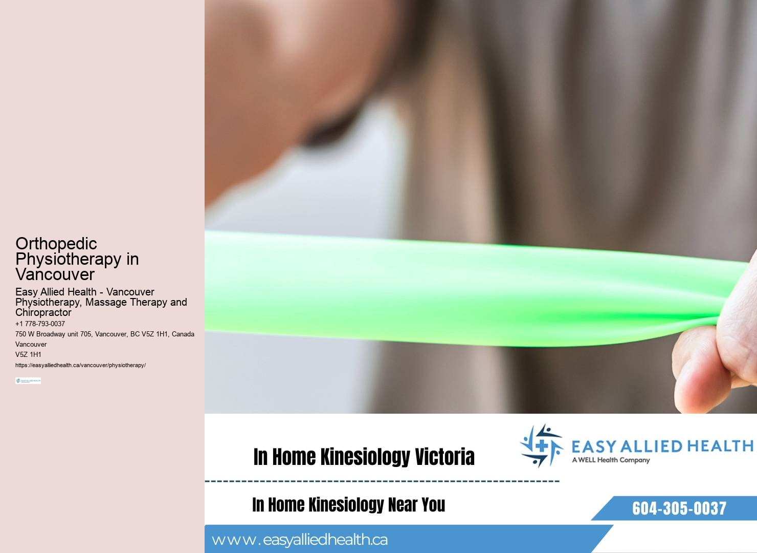 Premier Vancouver Physiotherapy & Sports Clinic