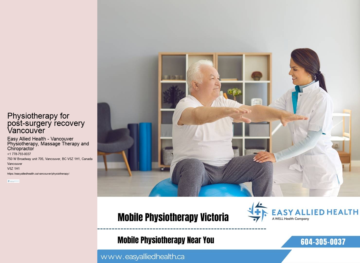 Leading-edge physiotherapy treatments Vancouver