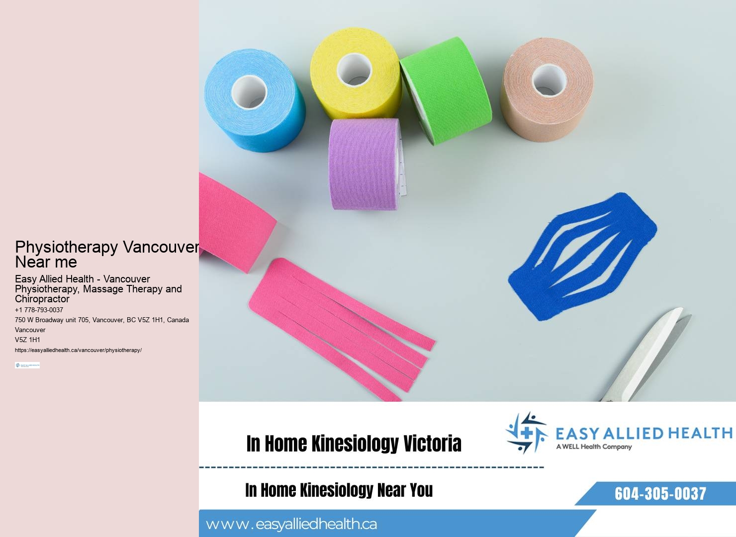 Holistic physiotherapy approach Vancouver