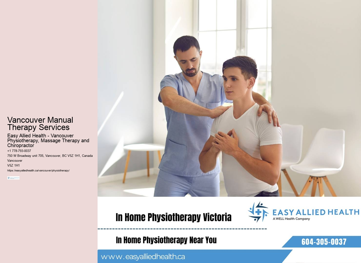 Vancouver physiotherapy for remote patients