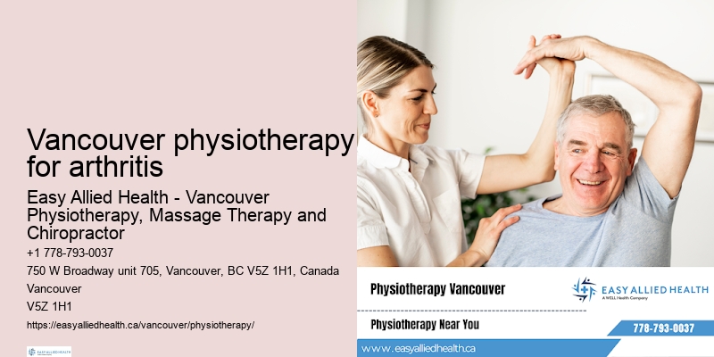 Vancouver physiotherapy for arthritis