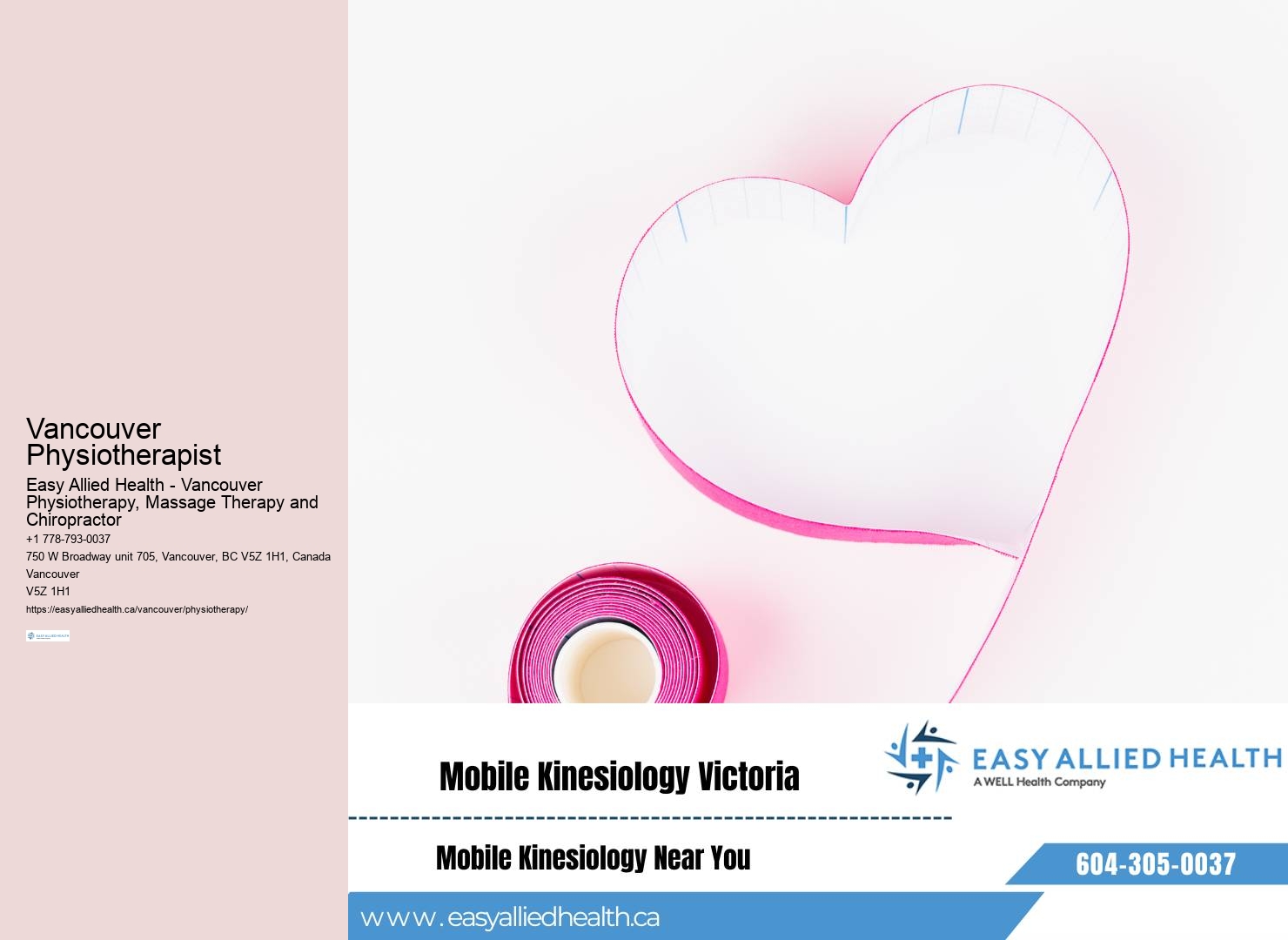 Advanced physiotherapy techniques Vancouver