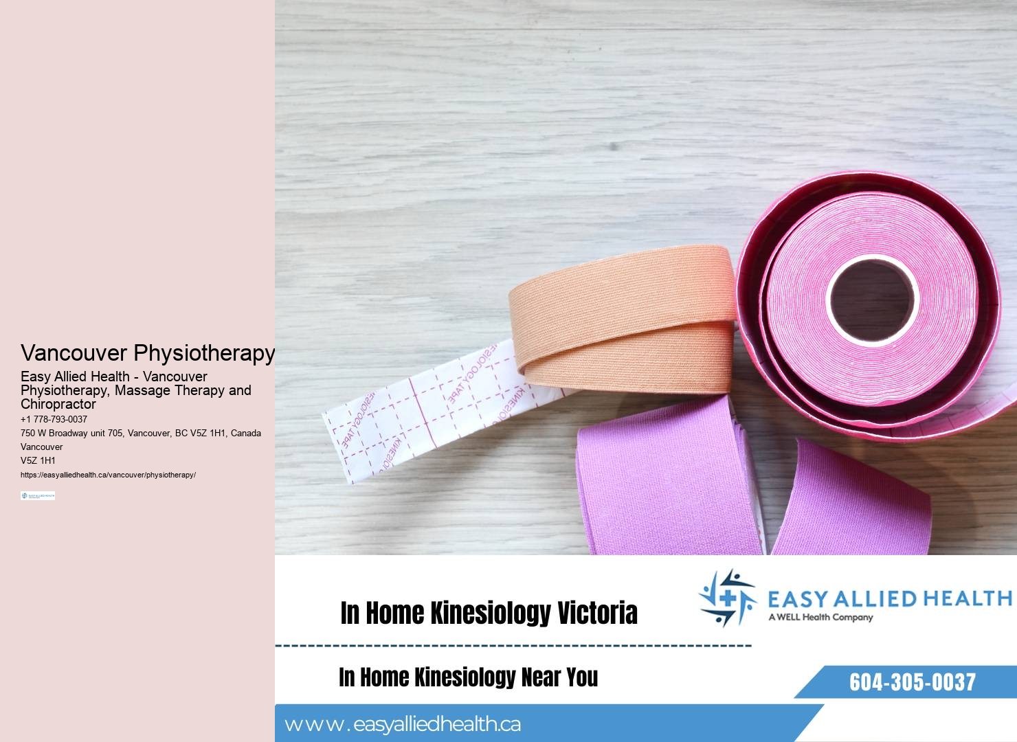 Leading Vancouver Physiotherapy Clinic