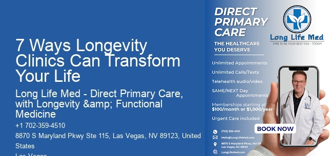 7 Ways Longevity Clinics Can Transform Your Life