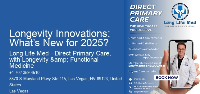 Longevity Innovations: What’s New for 2025?