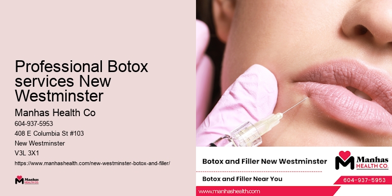 Professional Botox services New Westminster