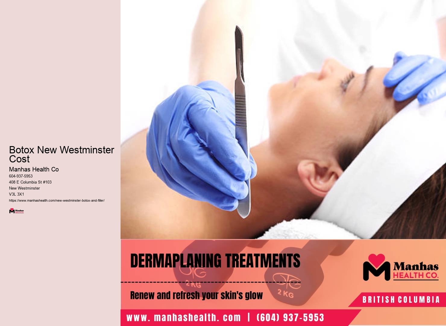 Skin enhancing treatments New Westminster