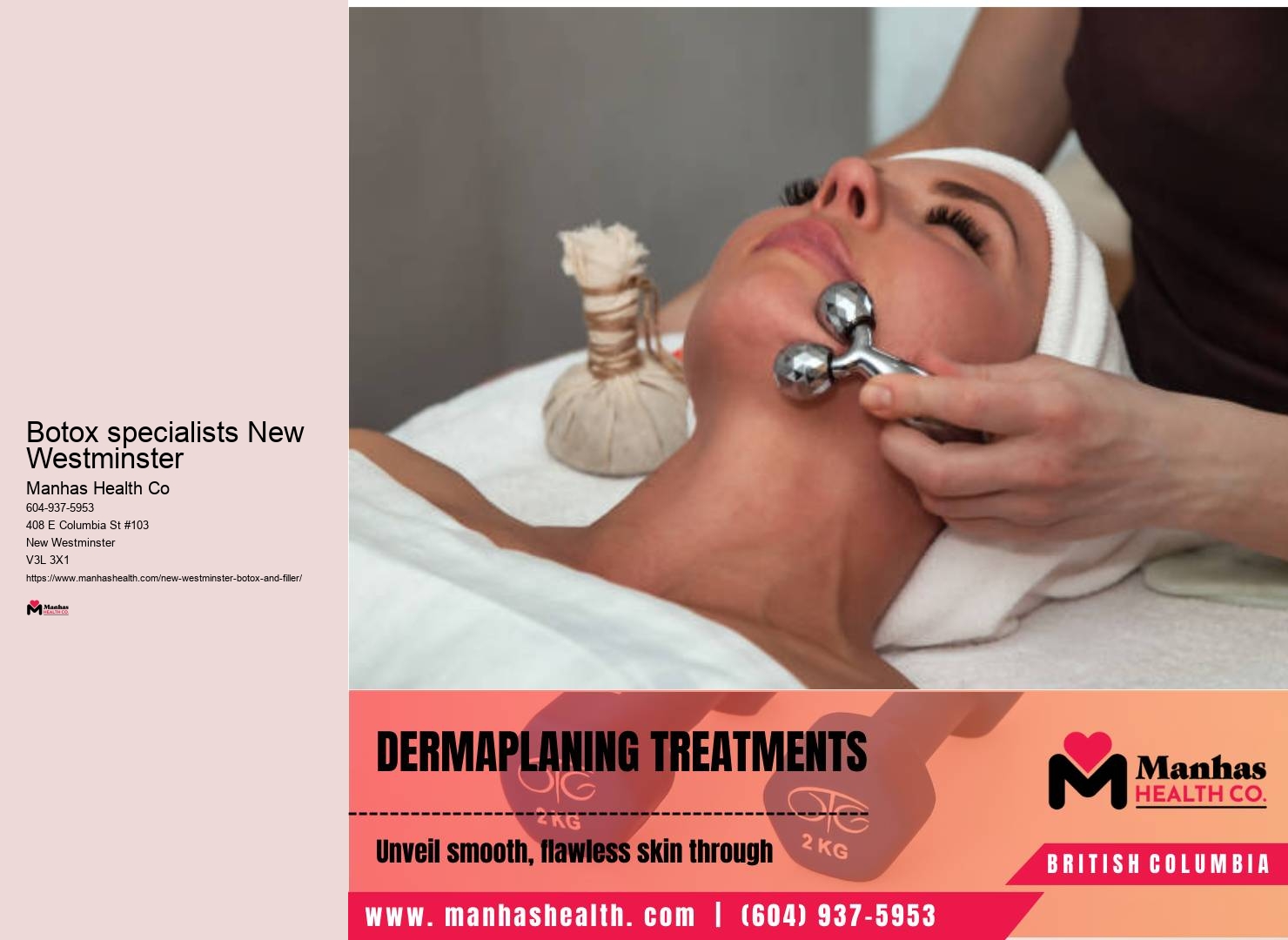 New Westminster skin care clinic