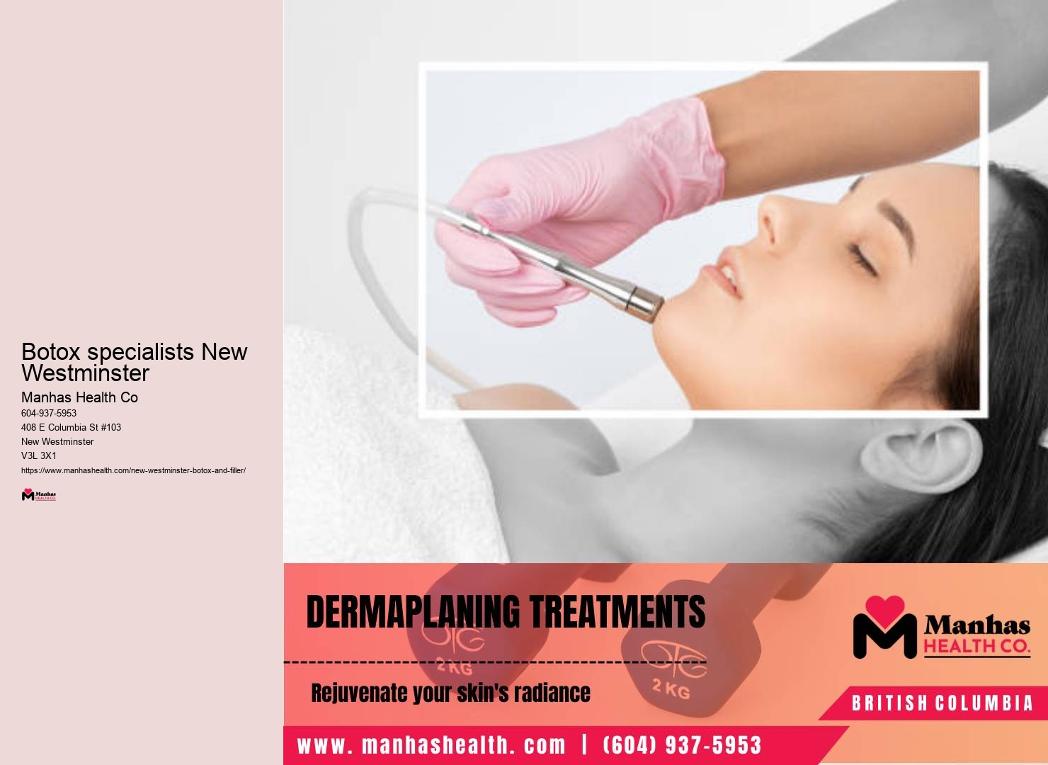 Botox specialists near New Westminster