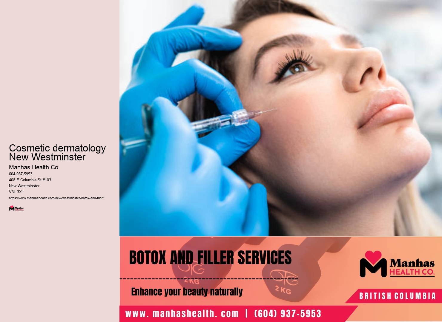 Skin care products New Westminster