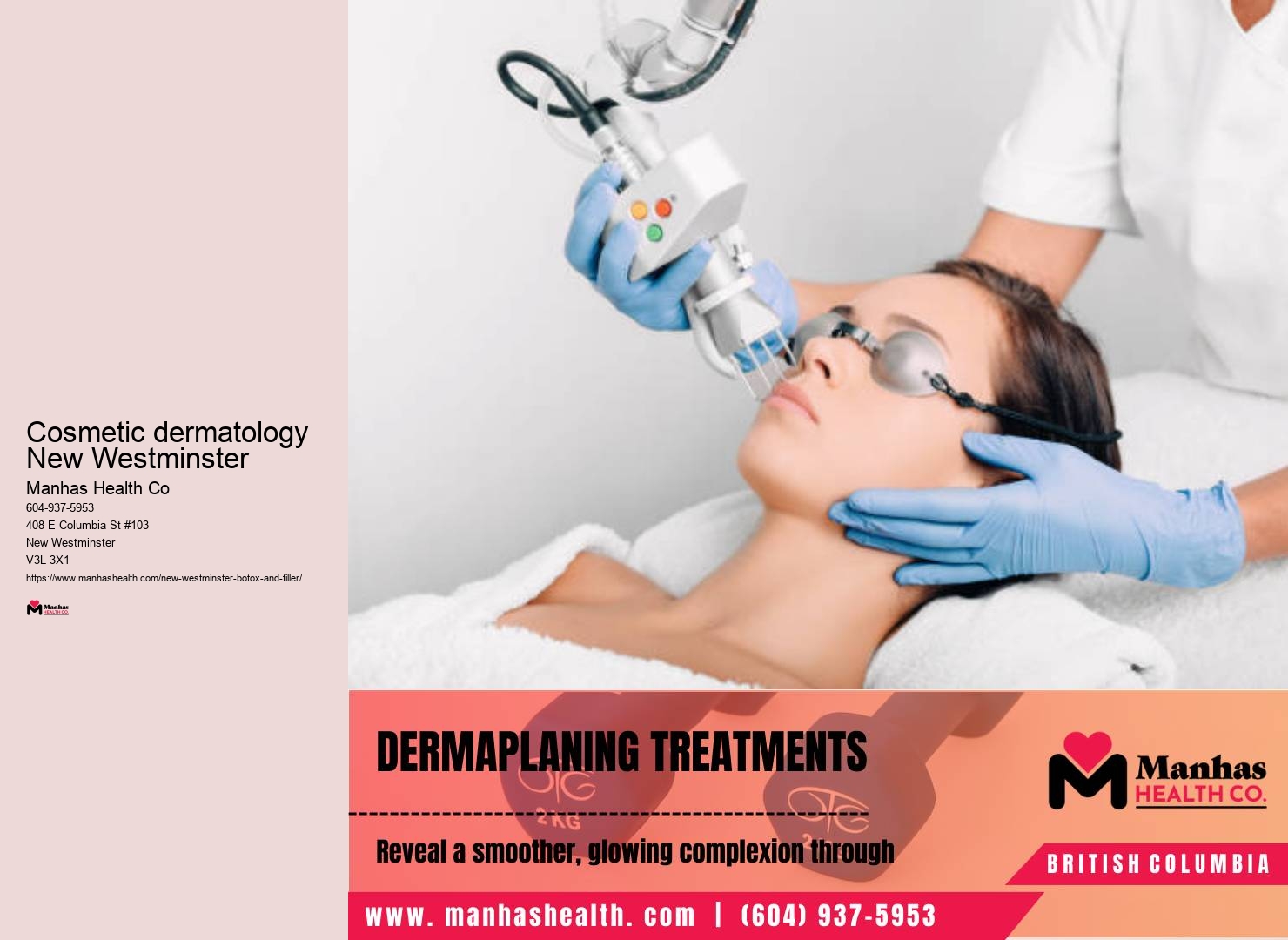 Skin smoothing therapies New Westminster