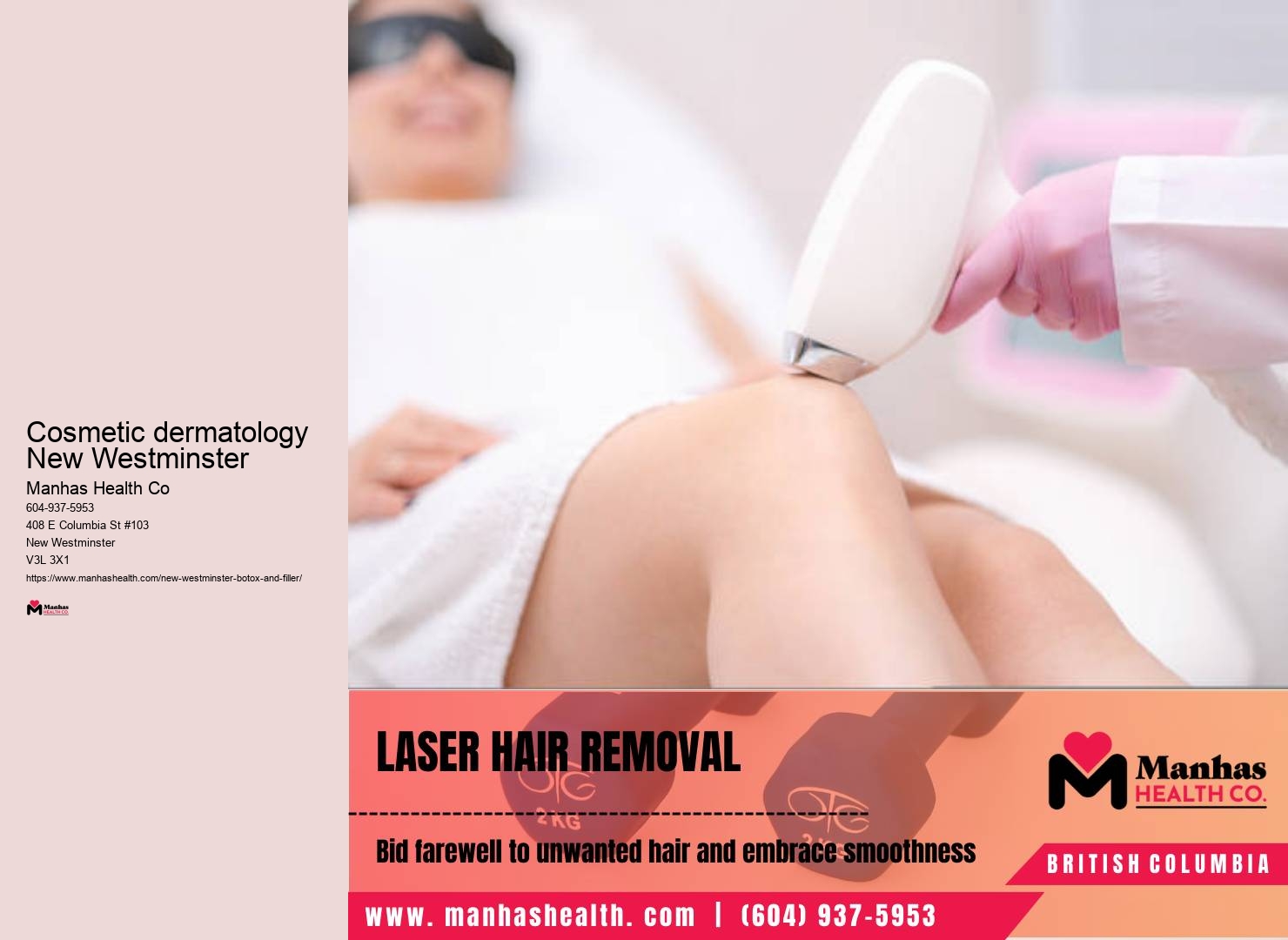 Beauty enhancement services New Westminster