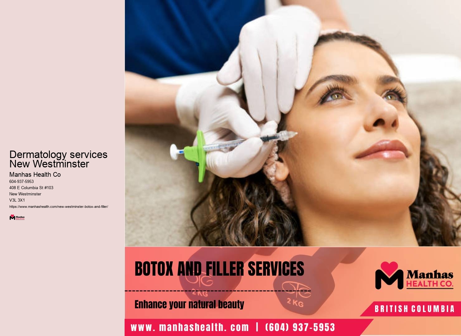 New Westminster Botox consultation